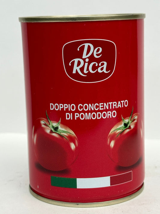 De Rica Tomato Paste – Rich, Premium Italian Roma Tomato Paste for Soups, Sauces & Stews – 400 g Tin