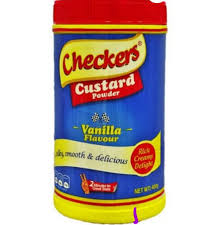 Checkers Custard Vanilla Flavor Instant Dessert Mix – Creamy & Smooth Powder (400g, 1kg, 2kg Options)